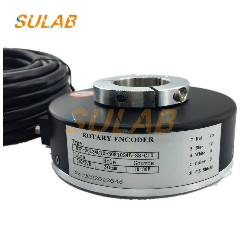 30mm 40mm Elevator Parts Rotary Encoder HTB-30L34C10-30F1024B-S8-C10