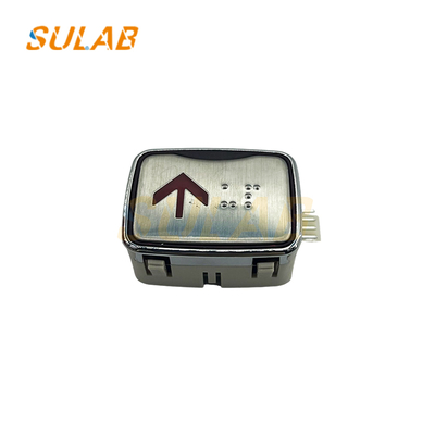 อุปกรณ์เสริมลิฟต์ ปุ่มกดสแตนเลส ปุ่มลิฟต์ทรงสี่เหลี่ยม A0711-8