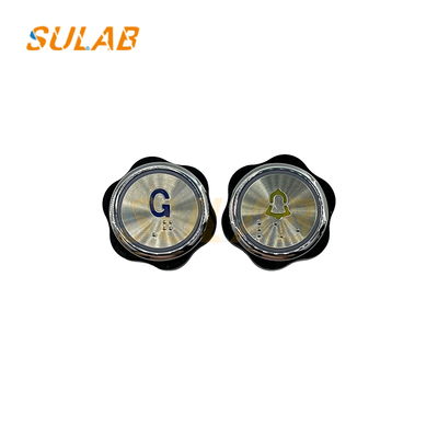 อุปกรณ์เสริมลิฟท์แบบมืดทั่วไป JA-19 Button Spot New Replacement 32mm 33mm All Inclusive Blue Light Red White Orange