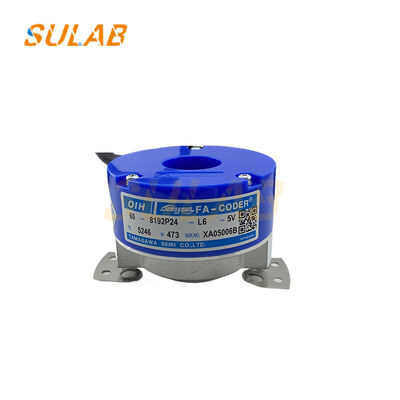 Tamagawa Encoder TS5246N473 พร้อมเอาต์พุต Line Driver ความละเอียดสูง 8192P/R และดีไซน์หน้าแปลน φ60 มม. สำหรับลิฟต์