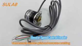 Rotary Encoder แบบเพิ่มหน่วย RIA-40-0256B0B สำหรับเครื่องลากลิฟต์ตำแหน่งการวัดความเร็ว F