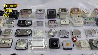 มองใกล้ยิ่งขึ้น: ปุ่มลิฟต์ Hyundai A4N135161 พร้อมไฟ LED แสดงสถานะสำหรับการกดเรียกฮอลล์และรถยนต์