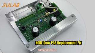KONE KM606050G01 PCB ตัวดำเนินการประตูลิฟต์สำหรับอะไหล่ทดแทนการควบคุมมอเตอร์ประตูห้องโดยสาร