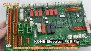 KONE KM51070314G11 LCECCBN2e ลิฟท์รถบอร์ด PCB หลังคารถแผงควบคุมแผงวงจรเปลี่ยน