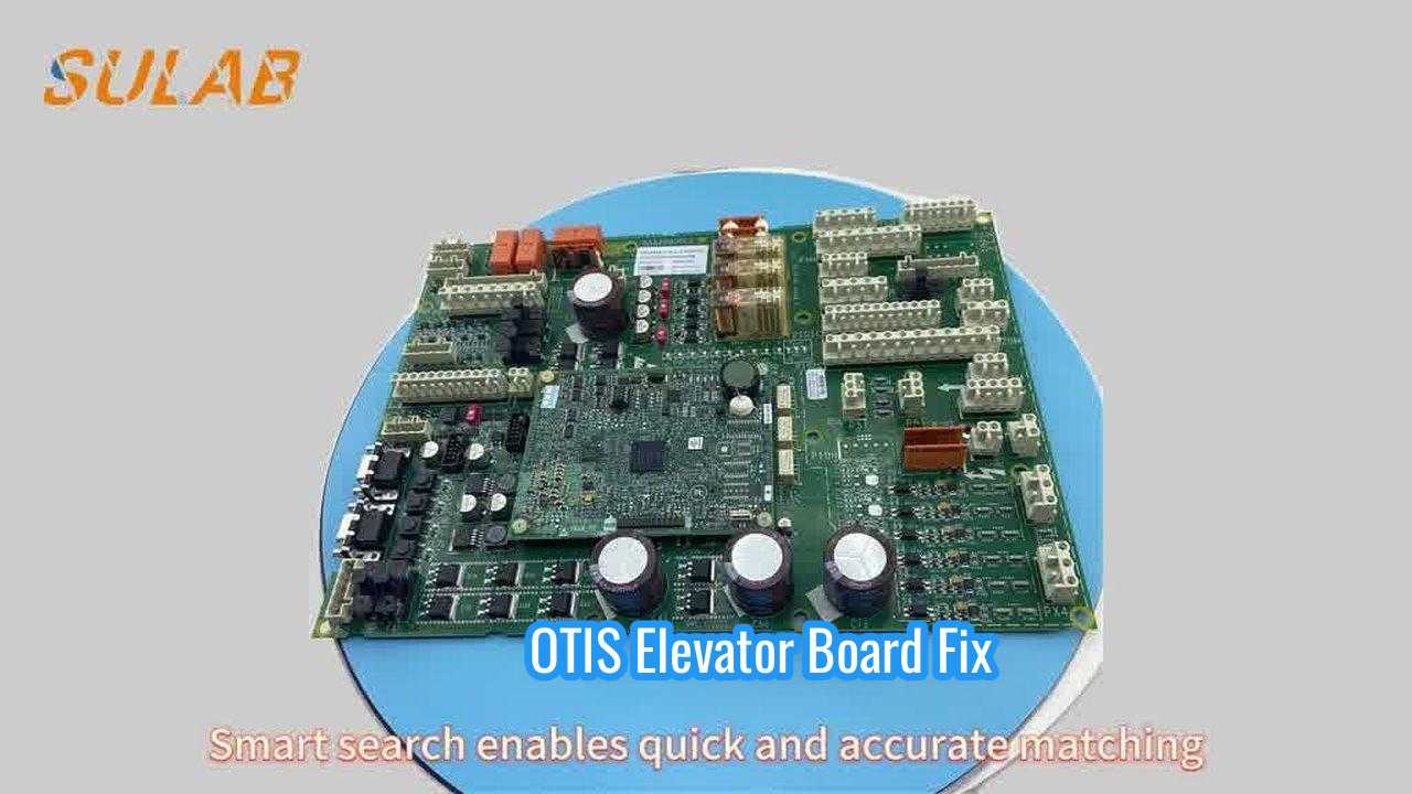 บอร์ดวงจรลิฟท์ ส่วนประกอบที่มั่นคง บอร์ด OTIS บอร์ด PCB ลิฟท์ บอร์ดควบคุมหลักสําหรับการซ่อมแซมลิฟท์ KAA26800ABB1