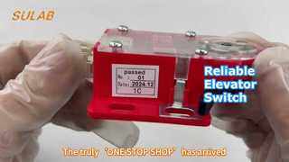 สวิตช์ลิฟต์พร้อมโครงสร้างทริกเกอร์ทางกล เอาต์พุตหน้าสัมผัสปกติปิดและการป้องกัน IP40