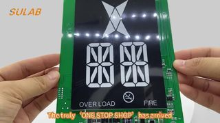 บอร์ดควบคุมลิฟต์ Monarch พร้อมจอแสดงผล LCD ขนาด 4.3 นิ้ว อินเทอร์เฟซการสื่อสาร CAN และการควบคุมด้วยเสียง