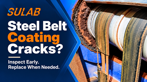 ข่าวบริษัทล่าสุดเกี่ยวกับ Elevator Steel Belt Coating Cracks: Causes, Inspection Steps and How to Choose the Correct Replacement Belt