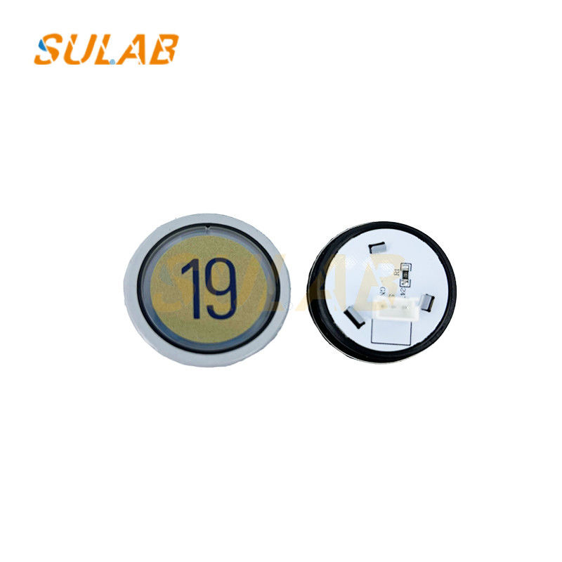 Elevator Push Button with Stainless Steel Faceplate 24V DC IP54 Rated for Elevator Call Buttons