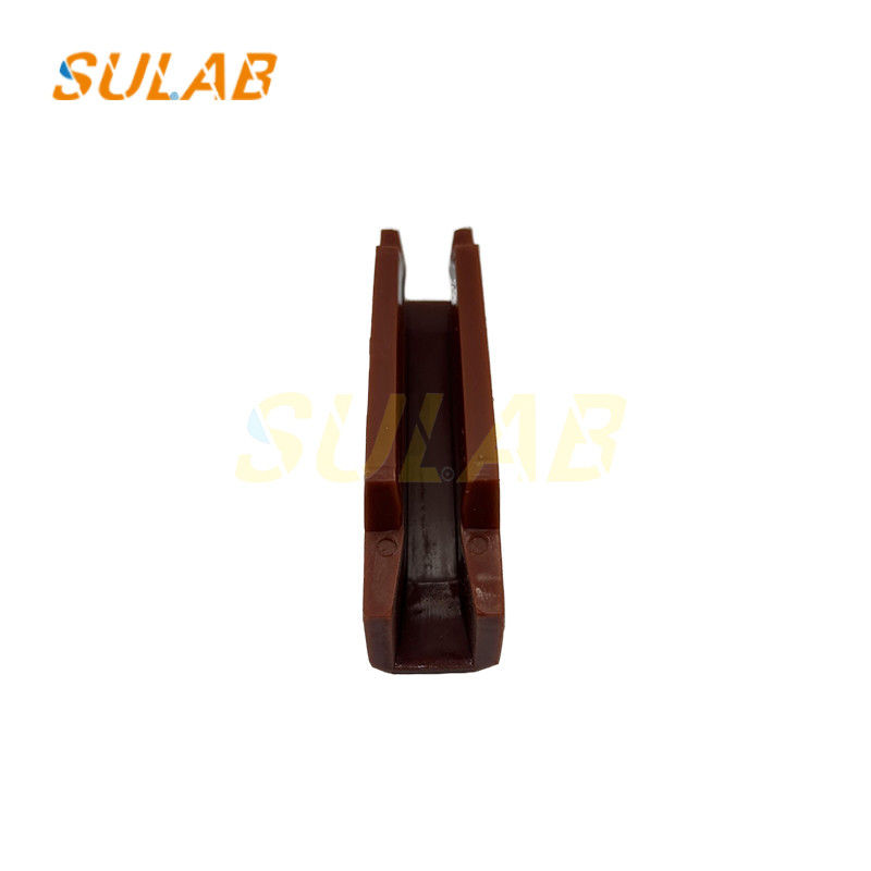 High Wear Resistance Low Friction Coefficient Shock Absorption Elevator Counterweight Guide Shoe Lining Elevator Spare Parts