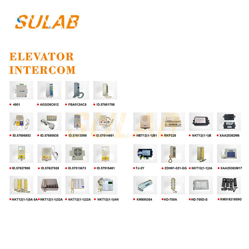 Elevator Intercom Elevator Monitor Room Intercom Small Elevator Equipment Elevator Master Intercom NKT12(1-1)A