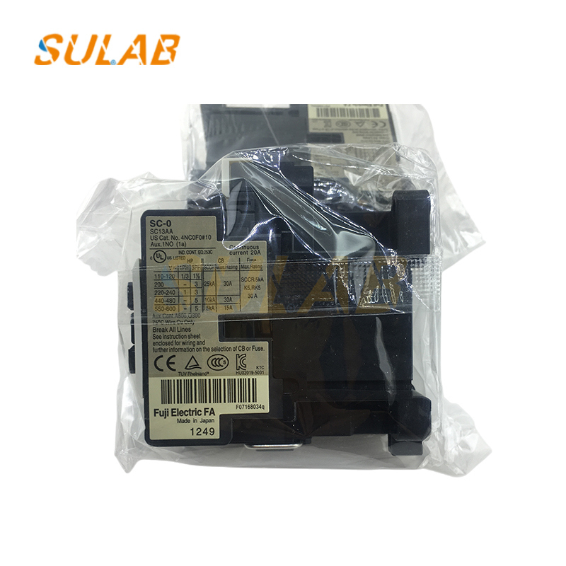 Original Authentic Fuji SC-0 AC Contactor Magnetic Contactor for Elevator with 110V and 220V