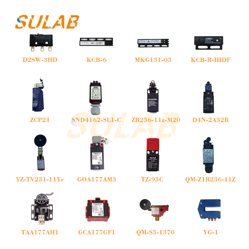 Elevator Brake Detection Switch D2SW-3H Micro Switch with Precision Detection Signal Conversion and Circuit Control