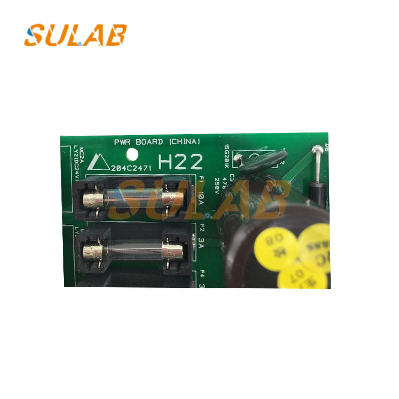 Elevator Power Supply Board Relay Board 204C2471 H22 with Power Distribution and Circuit Protection