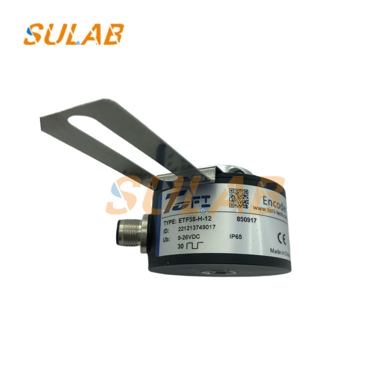 Brand New TOFI ETF58-H-12 Hollow Shaft Incremental Photoelectric Rotary Encoder with 12mm Shaft Diameter and IP65 Protection Rating