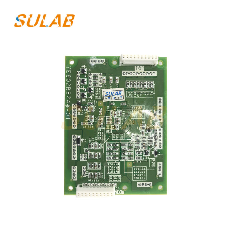 Mitsubishi Elevator Power Communication Board with 7-segment digital tube and LED direction indicator DC24V compliant with EN 81-20 and GB 7588 standards