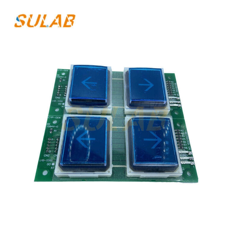 Mitsubishi Elevator Button Board LHB-006B Car Command PCB with Anti-accidental Touch and Self-diagnosis for GPS Series Lift