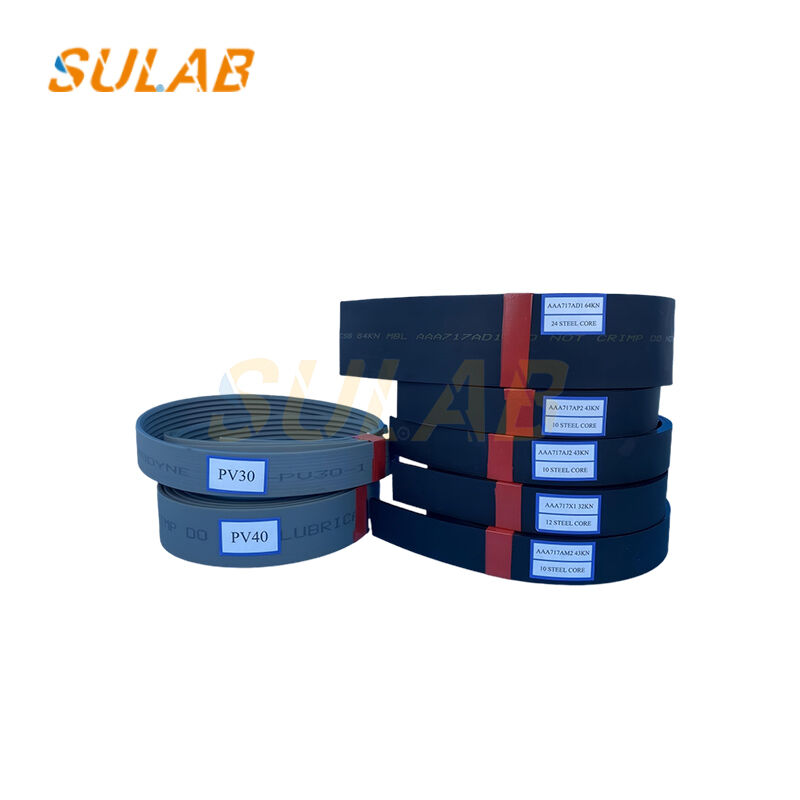 Otis Elevator Traction Steel Belt AAA717AD1 High Strength Low Vibration Wear Resistant Transmission Belt for Lift Car Lifting