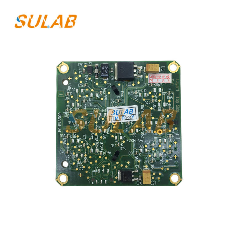 KM806910G02 F2KHLAW Cabin Indicator PCB Board with Built-in Speaker High-Brightness Digital Display and Flame-Retardant PCB for Elevator Car