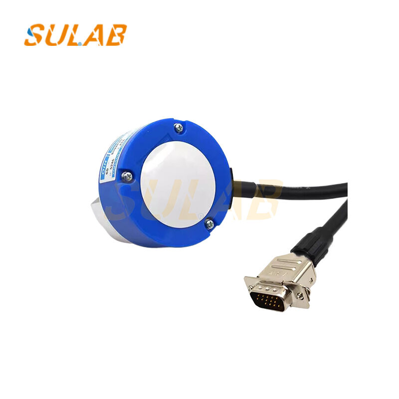 Tamagawa TS5246N478 Hollow Shaft Rotary Encoder with 8192 Pulses Anti-Vibration Structure for Elevator Traction Motor
