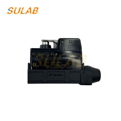 สวิตช์เบรกป้องกันความร้อนพร้อมหน้าสัมผัส SPDT และเปลือกพลาสติกฟีนอลสำหรับอะไหล่ลิฟต์