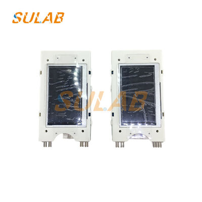 หน้าจอแสดงผลลิฟต์สแตนเลสสตีลความละเอียดสูง พร้อมข้อมูลการทำงานแบบเรียลไทม์ และแผงแสดงการเรียกภายนอก