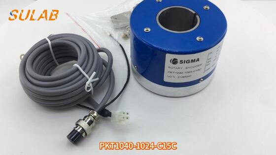 SIGMA PKT1040-1024-C15C เครื่องปรับรหัสเพิ่มขึ้นแบบหลุมโฮล-ชัฟท์ พร้อม 1024 PPR และ 40 mm Hollow Shaft สําหรับมอเตอร์ลากลิฟท์