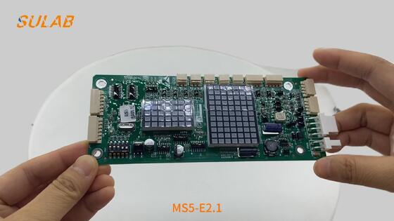 บอร์ดแสดงผล LOP ของลิฟต์ ThyssenKrupp MS5-E2.1 สำหรับระบบ MC2/MC2-B พร้อม PCB โทรออกคุณภาพดั้งเดิมและการจัดส่งที่รวดเร็ว