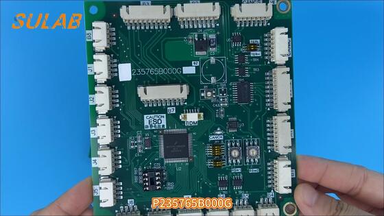 บอร์ดสื่อสารลิฟต์ Mitsubishi P235765B000G พร้อมการสื่อสาร RS-485 และการออกแบบที่สามารถสลับเปลี่ยนได้สำหรับแผง LHS