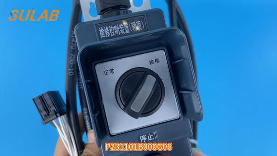 กล่องตรวจสอบลิฟท์ Mitsubishi ของ OEM ของแท้ พร้อมการออกแบบการติดตั้งบนรถยนต์และฟังก์ชันควบคุมที่สมบูรณ์แบบ