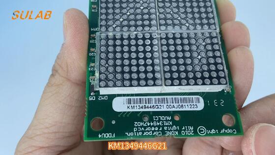 คอนเนอร์ลิฟเตอร์จอแสดงภาพ KM1349446G21 คอนเนอร์ลิฟท์จอแสดงผล PCB พร้อมตัวชี้พื้นดิจิตอลสําหรับปานล์ COP LOP