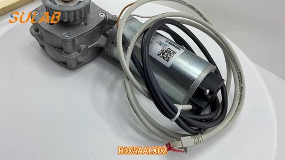 มอเตอร์ประตูลิฟต์ B105AALX02 มอเตอร์ซิงโครนัสแม่เหล็กถาวรสำหรับการทำงานของประตูที่ราบรื่นและมีเสียงรบกวนต่ำ