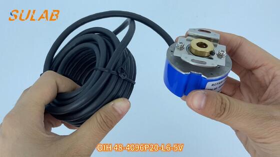 Tamagawa Rotary Encoder OIH 48-4096P20-L6-5V สำหรับการป้อนกลับความเร็วและตำแหน่งมอเตอร์ลิฟต์พร้อมการควบคุมการเคลื่อนไหวที่แม่นยำ