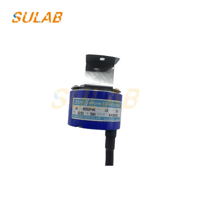 Tamagawa TS5233N590 Rotary Encoder ความละเอียด 6000 พัลส์/รอบ สำหรับการตรวจจับตำแหน่งลิฟต์แบบเรียลไทม์และทนทานต่อการสั่นสะเทือน