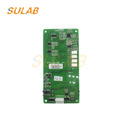 SFTC-HCB-VRK แผงแสดงผลหน้าโถงลิฟต์พร้อมการสื่อสาร CAN Bus จอแสดงชั้นและรหัสข้อผิดพลาดสำหรับลิฟต์ STEP