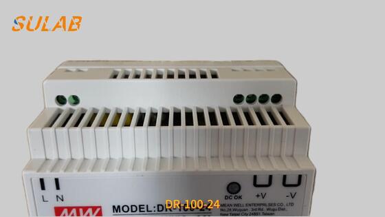 Mean Well DIN Rail Switching Power Supply สําหรับการควบคุมอุตสาหกรรมลิฟท์ DC 24V Output spare part DR-100-24