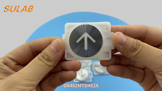 MITSUBISHI ลิฟท์ 35 มม.สแตนเลสสตีล PUSH ปุ่ม DC24V LED สำหรับรถ Hall Call อะไหล่ DA482 MTD482A